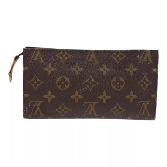 LOUIS VUITTON Monogram Bucket GM Pouch Accessory Pouch LV Auth - Picture 1 of 16
